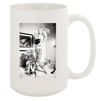 Claudia Schiffer 15oz White Mug