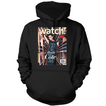 Cote De Pablo Mens Pullover Hoodie Sweatshirt