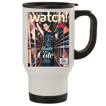 Cote De Pablo Stainless Steel Travel Mug