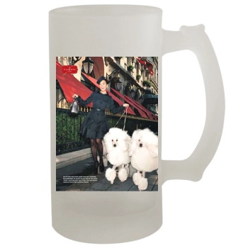 Cote De Pablo 16oz Frosted Beer Stein