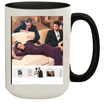 Cote De Pablo 15oz Colored Inner & Handle Mug