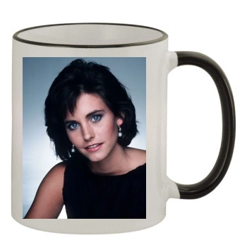 Courteney Cox 11oz Colored Rim & Handle Mug