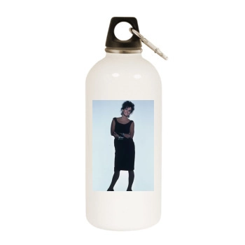 Courteney Cox White Water Bottle With Carabiner