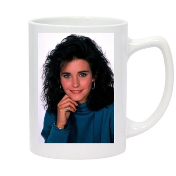 Courteney Cox 14oz White Statesman Mug