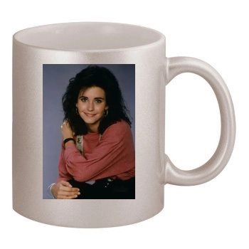 Courteney Cox 11oz Metallic Silver Mug