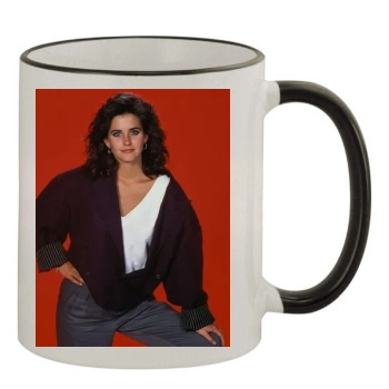 Courteney Cox 11oz Colored Rim & Handle Mug