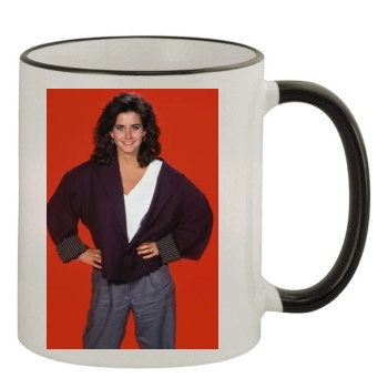 Courteney Cox 11oz Colored Rim & Handle Mug