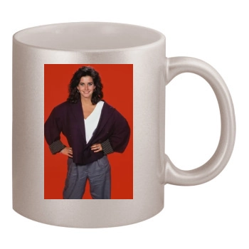 Courteney Cox 11oz Metallic Silver Mug