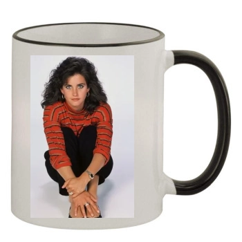 Courteney Cox 11oz Colored Rim & Handle Mug