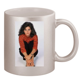 Courteney Cox 11oz Metallic Silver Mug