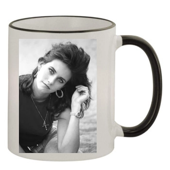 Courteney Cox 11oz Colored Rim & Handle Mug