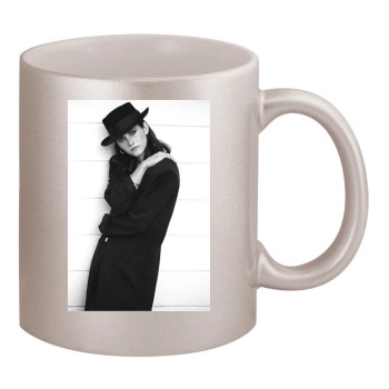 Courteney Cox 11oz Metallic Silver Mug