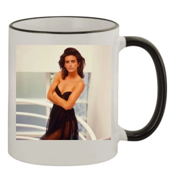 Courteney Cox 11oz Colored Rim & Handle Mug