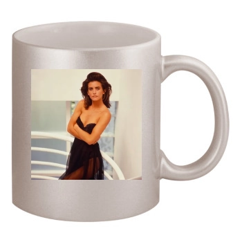 Courteney Cox 11oz Metallic Silver Mug