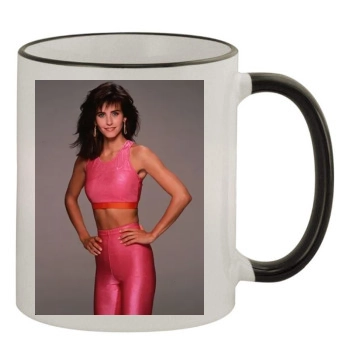 Courteney Cox 11oz Colored Rim & Handle Mug