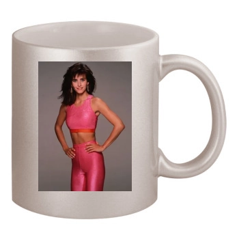 Courteney Cox 11oz Metallic Silver Mug