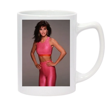 Courteney Cox 14oz White Statesman Mug