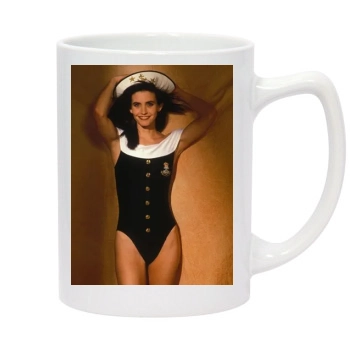 Courteney Cox 14oz White Statesman Mug