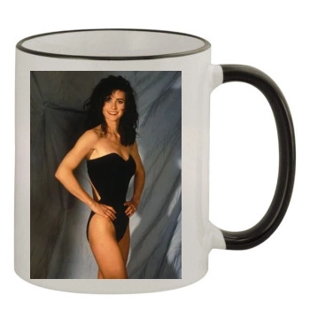 Courteney Cox 11oz Colored Rim & Handle Mug