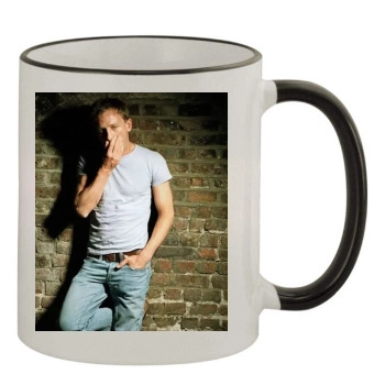 Daniel Craig 11oz Colored Rim & Handle Mug