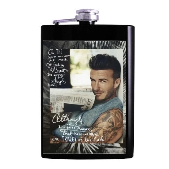 David Beckham Hip Flask