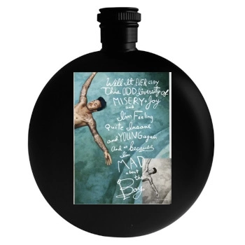 David Beckham Round Flask