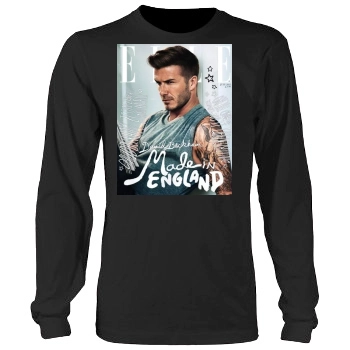 David Beckham Men's Heavy Long Sleeve TShirt