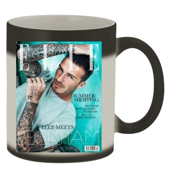 David Beckham Color Changing Mug