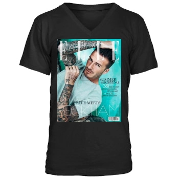 David Beckham Men's V-Neck T-Shirt