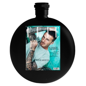 David Beckham Round Flask