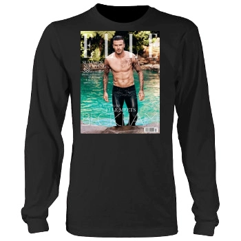 David Beckham Men's Heavy Long Sleeve TShirt