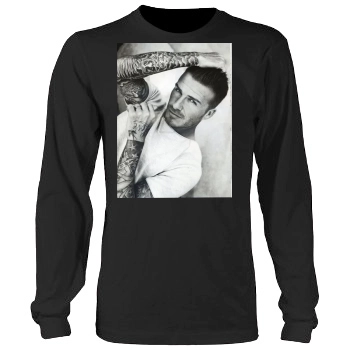 David Beckham Men's Heavy Long Sleeve TShirt