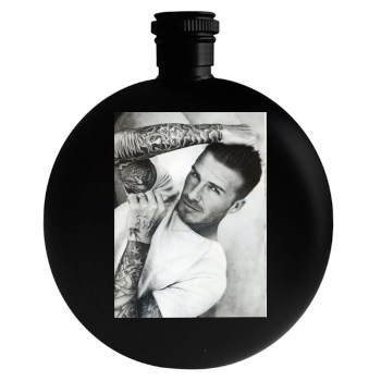 David Beckham Round Flask