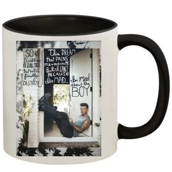 David Beckham 11oz Colored Inner & Handle Mug