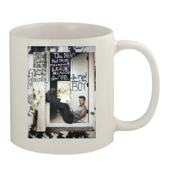 David Beckham 11oz White Mug