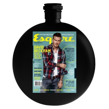 David Beckham Round Flask