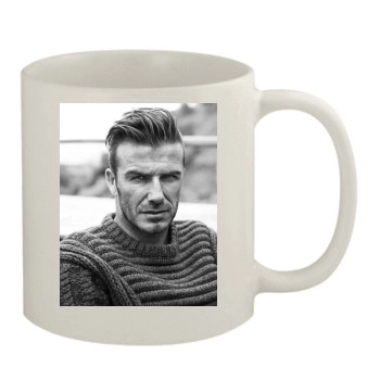 David Beckham 11oz White Mug