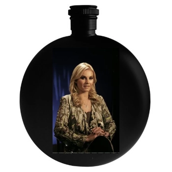 Elisha Cuthbert Round Flask