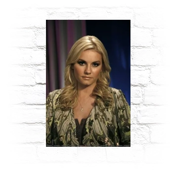 Elisha Cuthbert Metal Wall Art