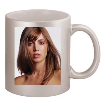 Eliza Dushku 11oz Metallic Silver Mug