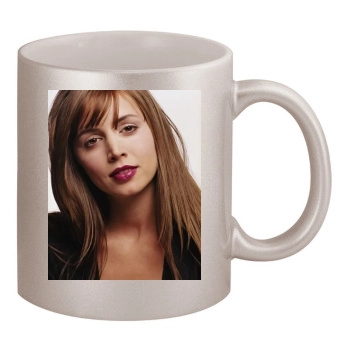 Eliza Dushku 11oz Metallic Silver Mug