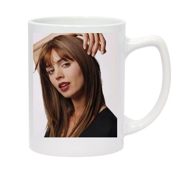 Eliza Dushku 14oz White Statesman Mug