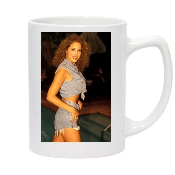 Elizabeth Berkley 14oz White Statesman Mug