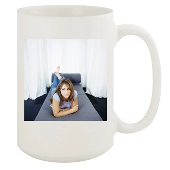 Elizabeth Hurley 15oz White Mug