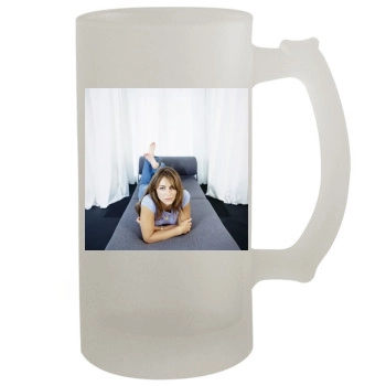 Elizabeth Hurley 16oz Frosted Beer Stein