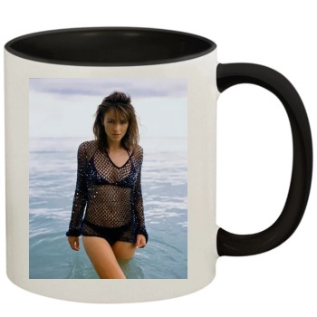 Elizabeth Hurley 11oz Colored Inner & Handle Mug