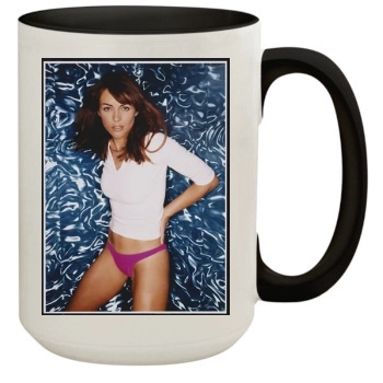 Elizabeth Hurley 15oz Colored Inner & Handle Mug