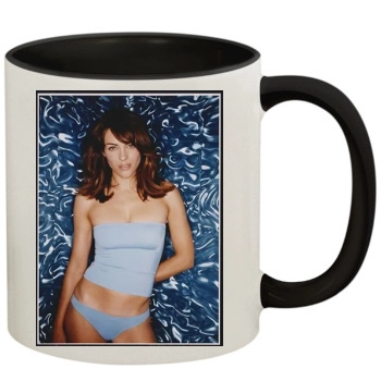 Elizabeth Hurley 11oz Colored Inner & Handle Mug