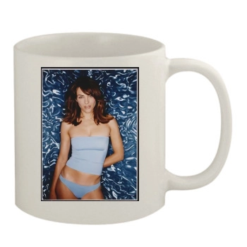 Elizabeth Hurley 11oz White Mug