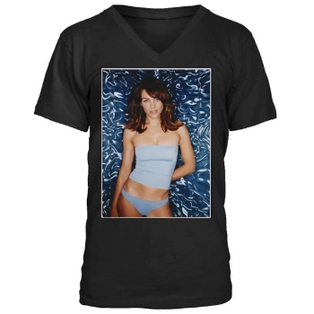 Elizabeth Hurley Men's V-Neck T-Shirt